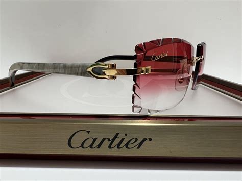 cartier sunglasses buffs|cartier buffs glasses with diamonds.